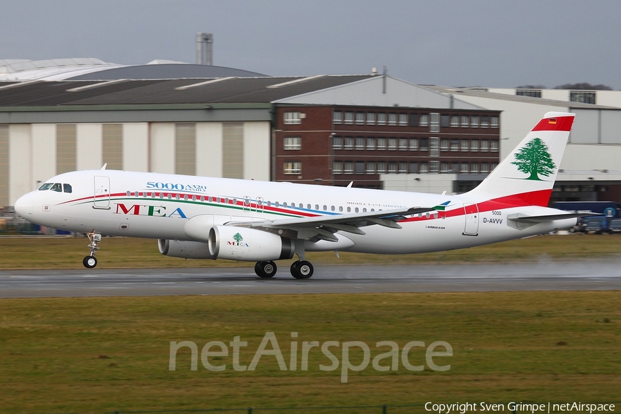 MEA - Middle East Airlines Airbus A320-232 (D-AVVV) | Photo 16972