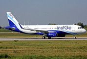 IndiGo Airbus A320-232 (D-AVVW) at  Hamburg - Finkenwerder, Germany