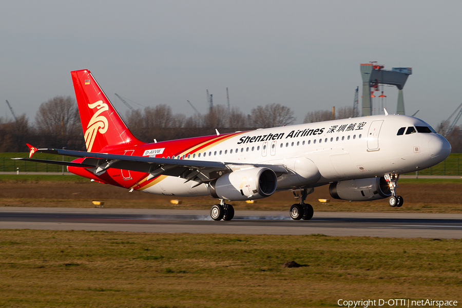 Shenzhen Airlines Airbus A320-232 (D-AVVW) | Photo 373224