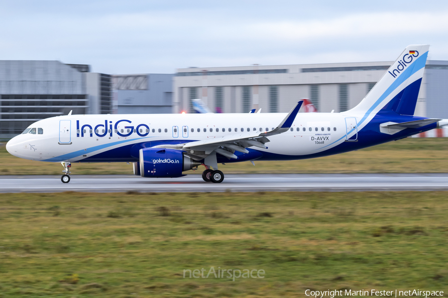 IndiGo Airbus A320-251N (D-AVVX) | Photo 484530