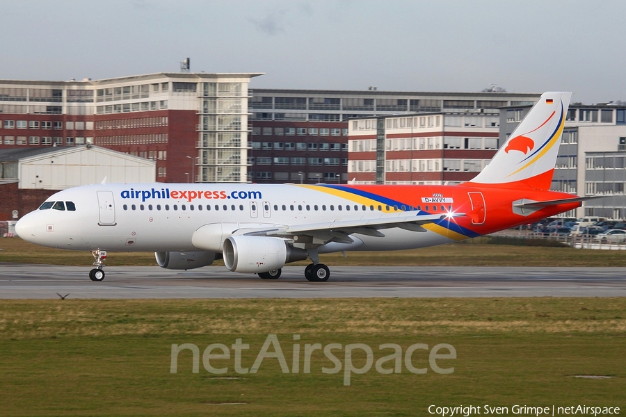 Airphil Express Airbus A320-214 (D-AVVY) | Photo 34743