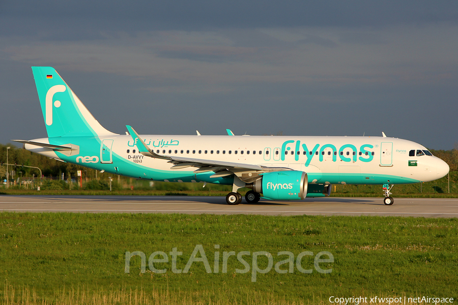 Flynas Airbus A320-251N (D-AVVY) | Photo 448005