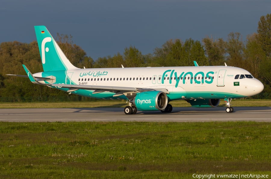 Flynas Airbus A320-251N (D-AVVY) | Photo 448030