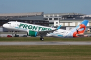 Frontier Airlines Airbus A320-251N (D-AVVY) at  Hamburg - Finkenwerder, Germany
