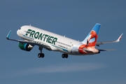 Frontier Airlines Airbus A320-251N (D-AVVY) at  Hamburg - Finkenwerder, Germany
