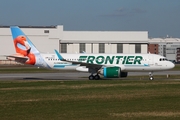 Frontier Airlines Airbus A320-251N (D-AVVY) at  Hamburg - Finkenwerder, Germany