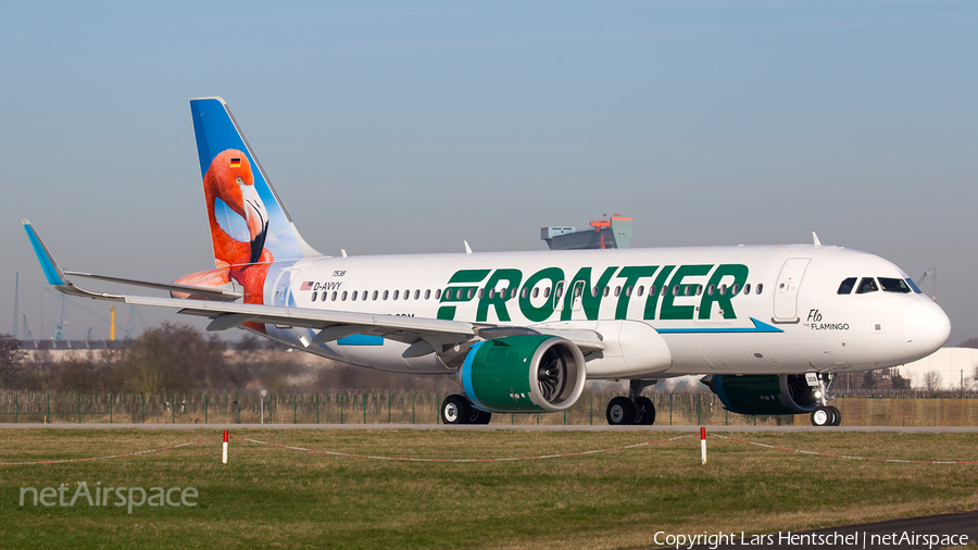 Frontier Airlines Airbus A320-251N (D-AVVY) | Photo 151748