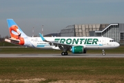 Frontier Airlines Airbus A320-251N (D-AVVY) at  Hamburg - Finkenwerder, Germany