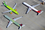 S7 Airlines Airbus A320-271N (D-AVVY) at  Hamburg - Finkenwerder, Germany