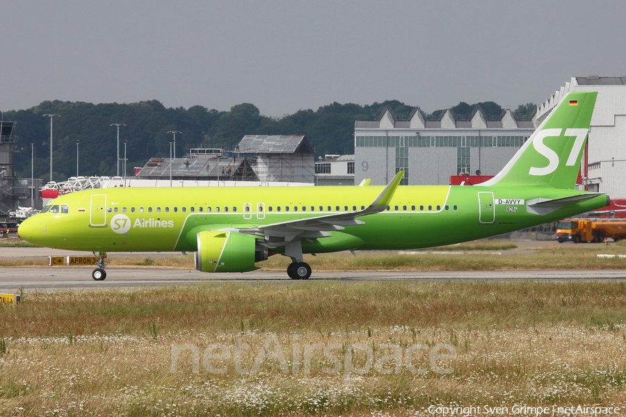 S7 Airlines Airbus A320-271N (D-AVVY) | Photo 245914