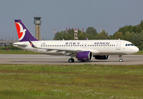 Air Macau Airbus A320-271N (D-AVVZ) at  Hamburg - Finkenwerder, Germany