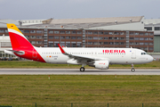 Iberia Airbus A320-214 (D-AVVZ) at  Hamburg - Finkenwerder, Germany