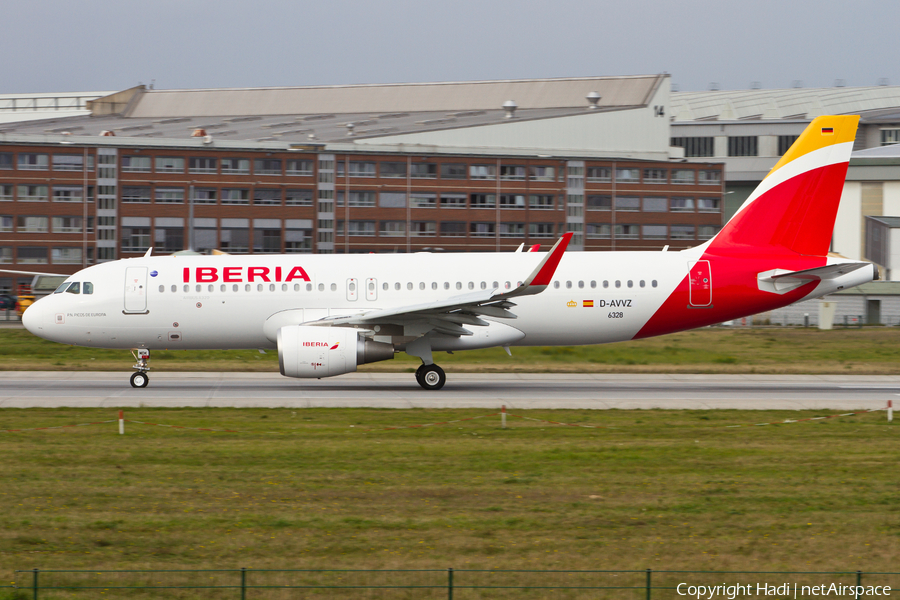 Iberia Airbus A320-214 (D-AVVZ) | Photo 59191