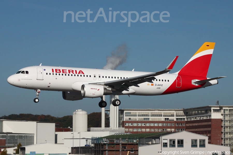 Iberia Airbus A320-214 (D-AVVZ) | Photo 59706
