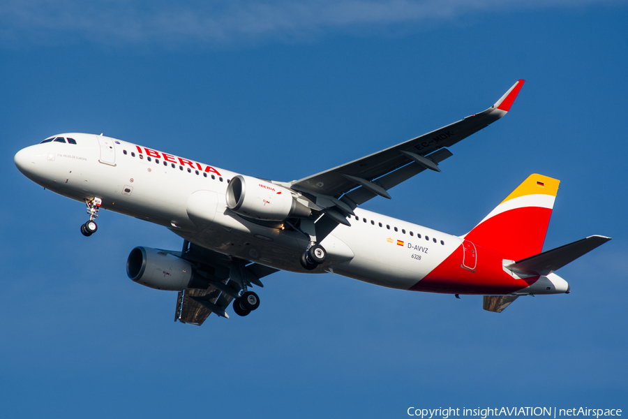 Iberia Airbus A320-214 (D-AVVZ) | Photo 65179