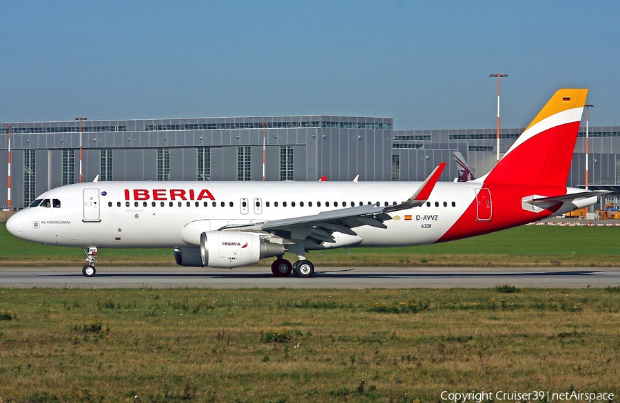Iberia Airbus A320-214 (D-AVVZ) | Photo 91637