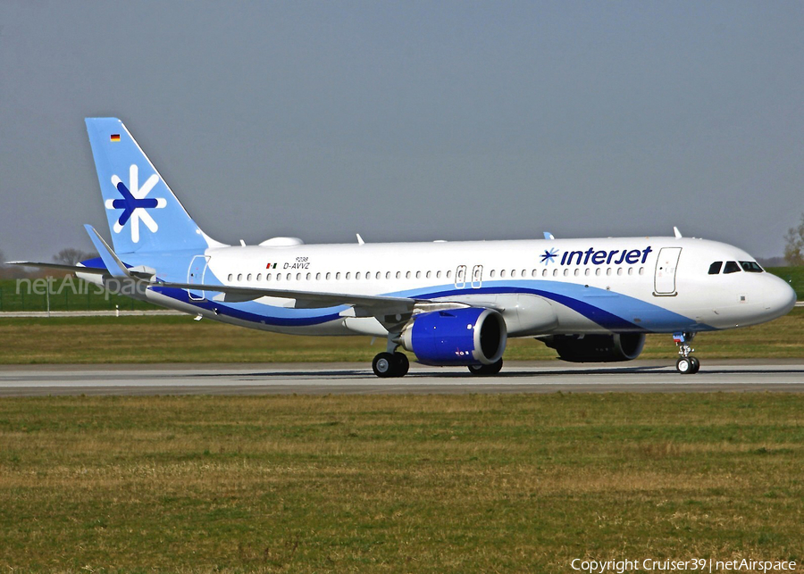 Interjet Airbus A320-251N (D-AVVZ) | Photo 389606