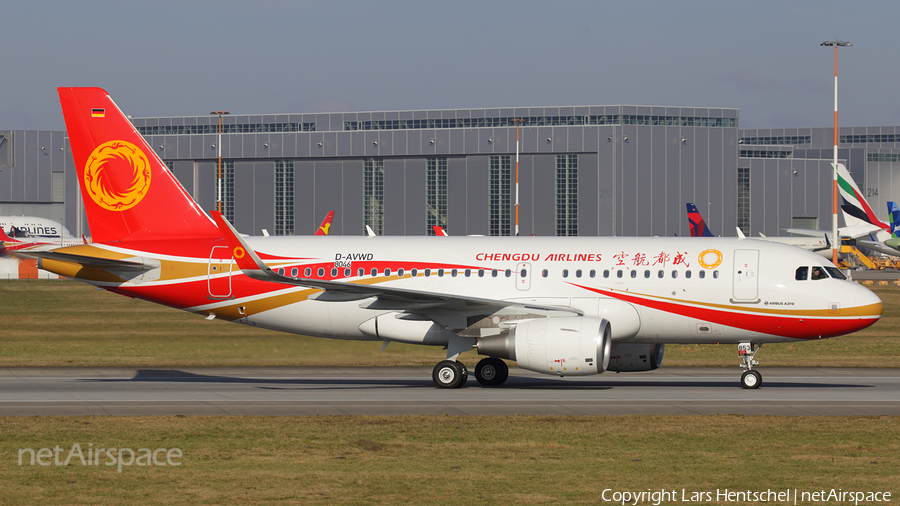 Chengdu Airlines Airbus A319-115 (D-AVWD) | Photo 222645