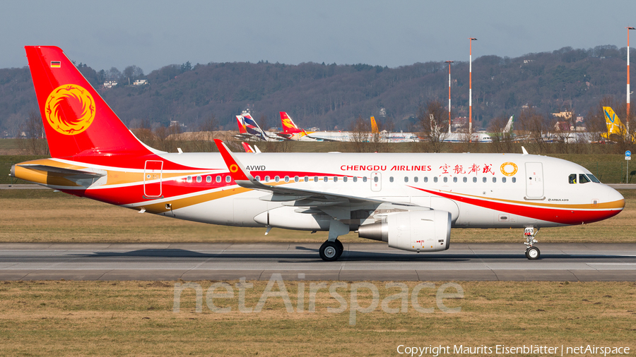 Chengdu Airlines Airbus A319-115 (D-AVWD) | Photo 251691