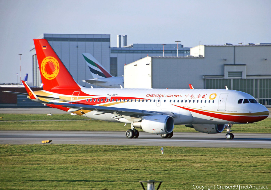 Chengdu Airlines Airbus A319-115 (D-AVWD) | Photo 253604