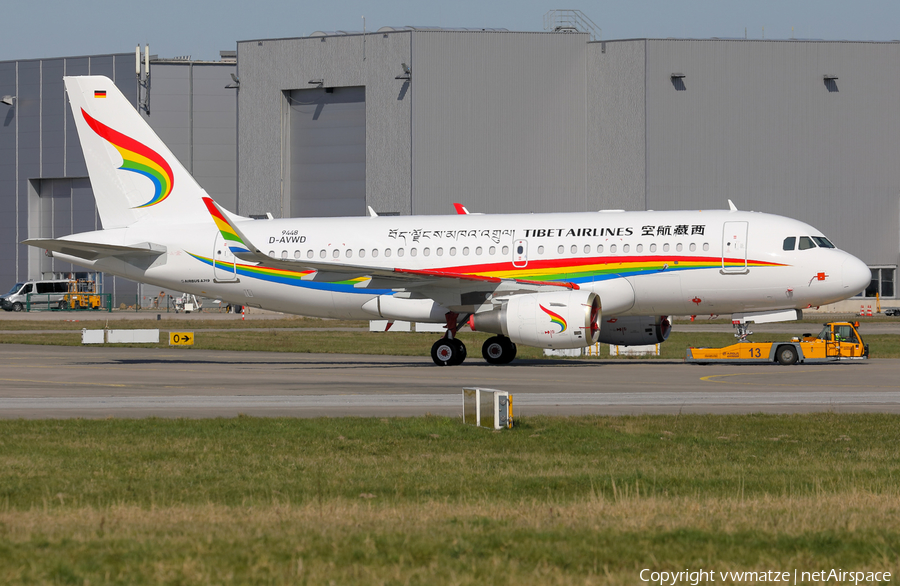 Tibet Airlines Airbus A319-115 (D-AVWD) | Photo 378268