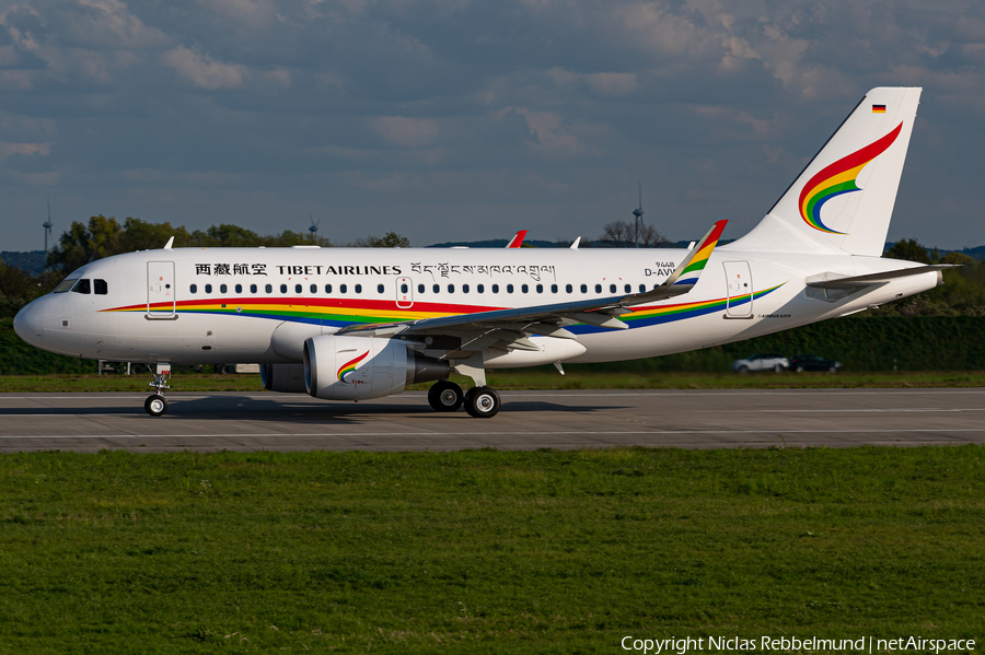 Tibet Airlines Airbus A319-115 (D-AVWD) | Photo 383510