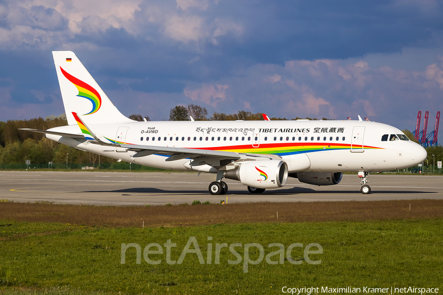 Tibet Airlines Airbus A319-115 (D-AVWD) | Photo 385878