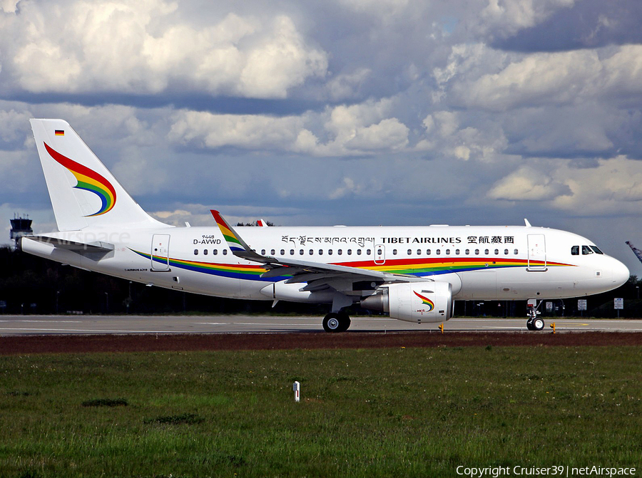 Tibet Airlines Airbus A319-115 (D-AVWD) | Photo 396948