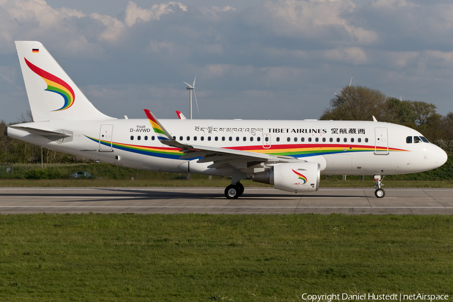 Tibet Airlines Airbus A319-115 (D-AVWD) | Photo 412244