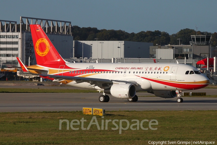 Chengdu Airlines Airbus A319-115 (D-AVWE) | Photo 266360