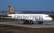 Frontier Airlines Airbus A319-111 (D-AVWE) at  Hamburg - Finkenwerder, Germany