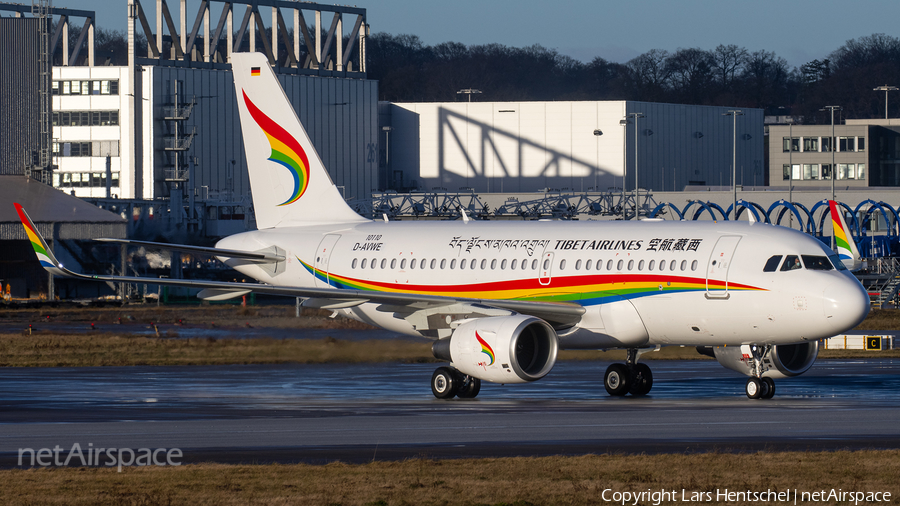 Tibet Airlines Airbus A319-115 (D-AVWE) | Photo 425795