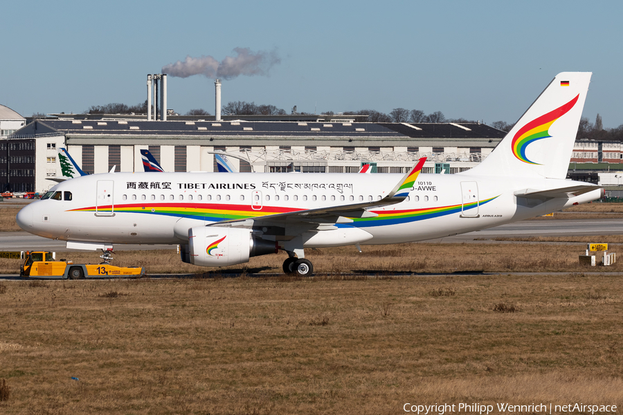 Tibet Airlines Airbus A319-115 (D-AVWE) | Photo 434961