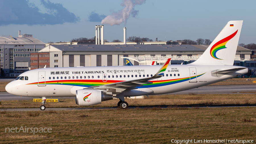 Tibet Airlines Airbus A319-115 (D-AVWE) | Photo 436893