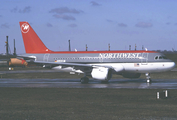 Northwest Airlines Airbus A319-114 (D-AVWF) at  Hamburg - Finkenwerder, Germany