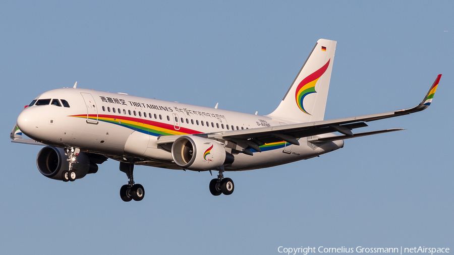 Tibet Airlines Airbus A319-115 (D-AVWF) | Photo 412497