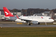 Yunnan Hongtu Airlines Airbus A319-115 (D-AVWF) at  Hamburg - Finkenwerder, Germany