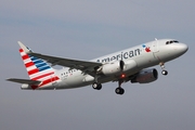 American Airlines Airbus A319-112 (D-AVWH) at  Hamburg - Finkenwerder, Germany