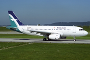 SilkAir Airbus A319-132 (D-AVWH) at  Hamburg - Finkenwerder, Germany