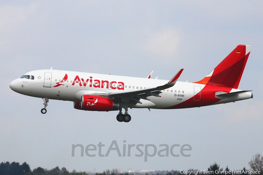 Avianca Airbus A319-132 (D-AVWI) | Photo 45314