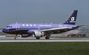 East Star Air Airbus A319-112 (D-AVWJ) at  Hamburg - Finkenwerder, Germany