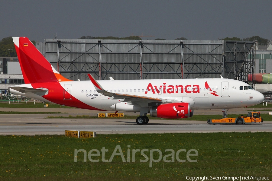 Avianca Airbus A319-132 (D-AVWK) | Photo 46055
