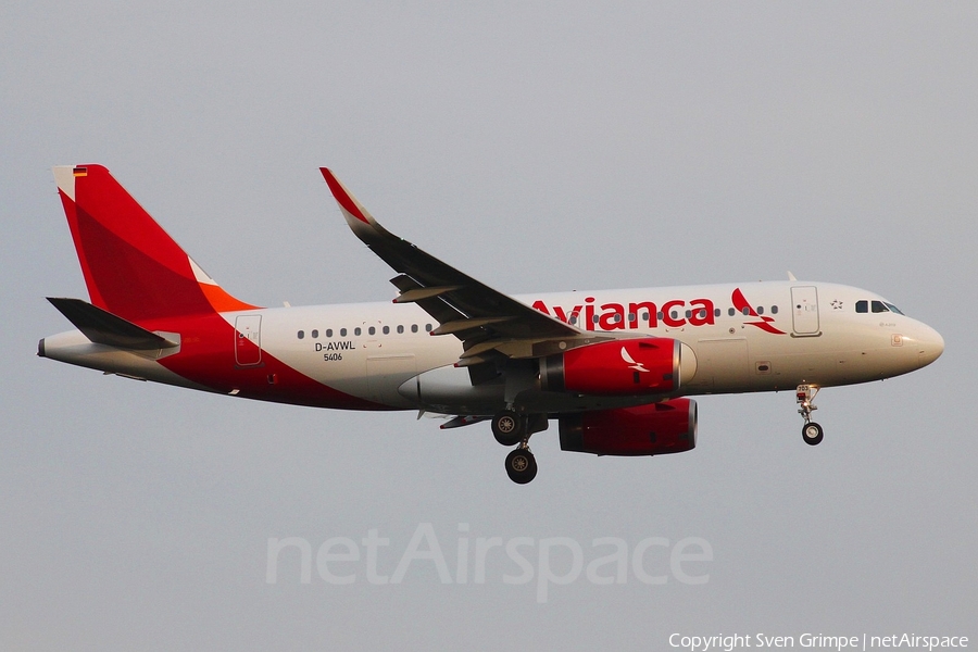 Avianca Airbus A319-132 (D-AVWL) | Photo 30569