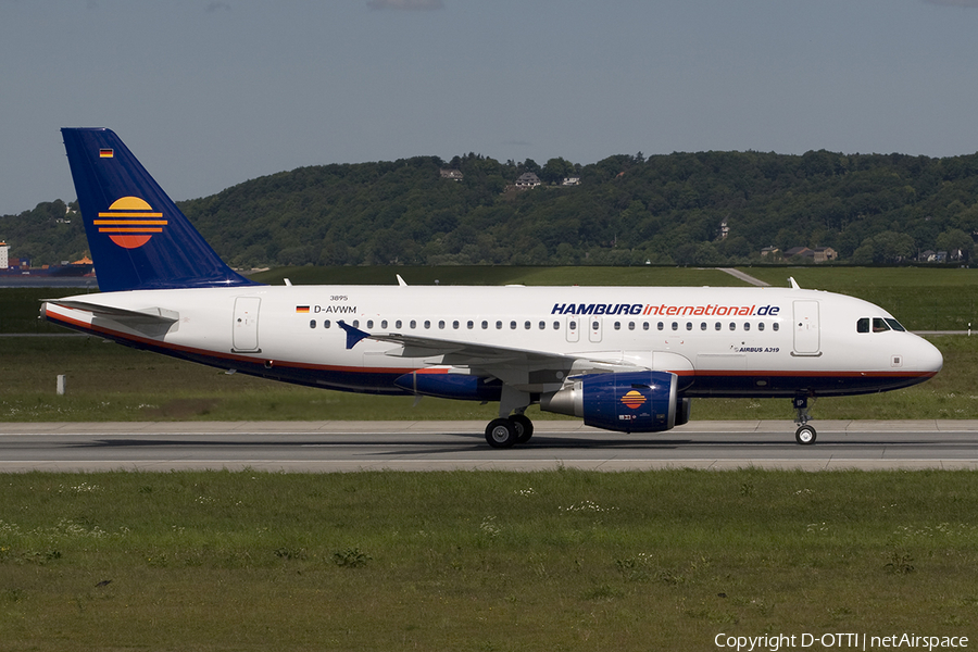 Hamburg International Airbus A319-112 (D-AVWM) | Photo 274882