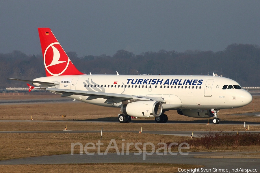 Turkish Airlines Airbus A319-132 (D-AVWM) | Photo 15070