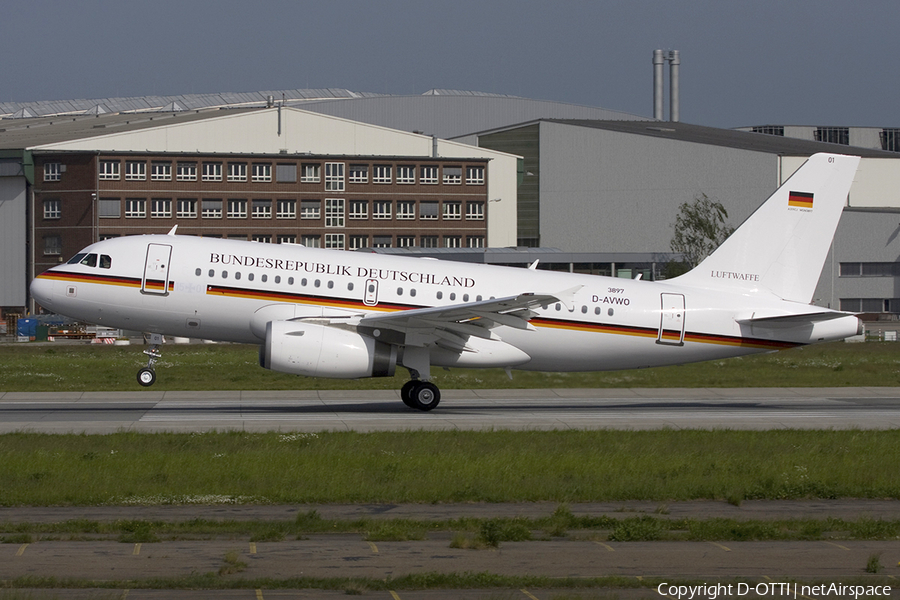 German Air Force Airbus A319-133X CJ (D-AVWO) | Photo 274695