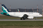 SilkAir Airbus A319-133 (D-AVWO) at  Hamburg - Finkenwerder, Germany