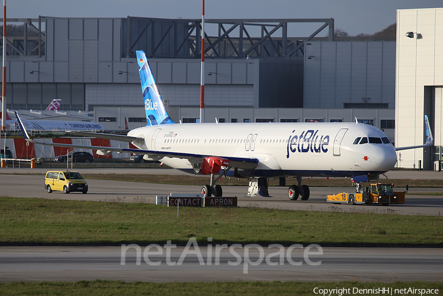 JetBlue Airways Airbus A321-271NX (D-AVWQ) | Photo 443617