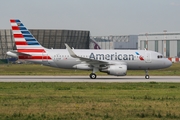 American Airlines Airbus A319-112 (D-AVWR) at  Hamburg - Finkenwerder, Germany