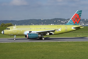 America West Airlines Airbus A319-132 (D-AVWV) at  Hamburg - Finkenwerder, Germany